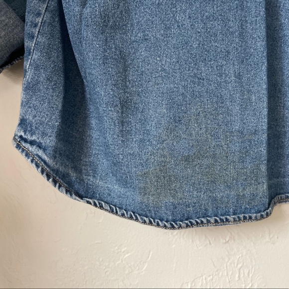 Vintage Shaver Lake Stonewashed Denim Button Up - Picture 8 of 8